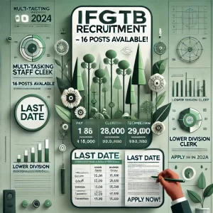 IFGTB Coimbatore Recruitment 2024