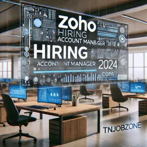 Zoho Corp Account Manager Recruitment 2024